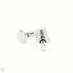 Grover 406C6 Mid-Size Locking Rotomatics Tuning Machine Set - 6-In-line - Chrome image 3