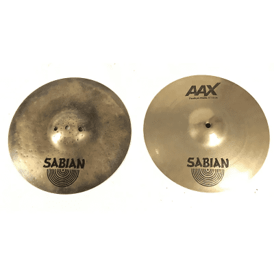 Sabian 13" AAX Fusion Hi-Hat Cymbals (Pair) 2005 - 2018