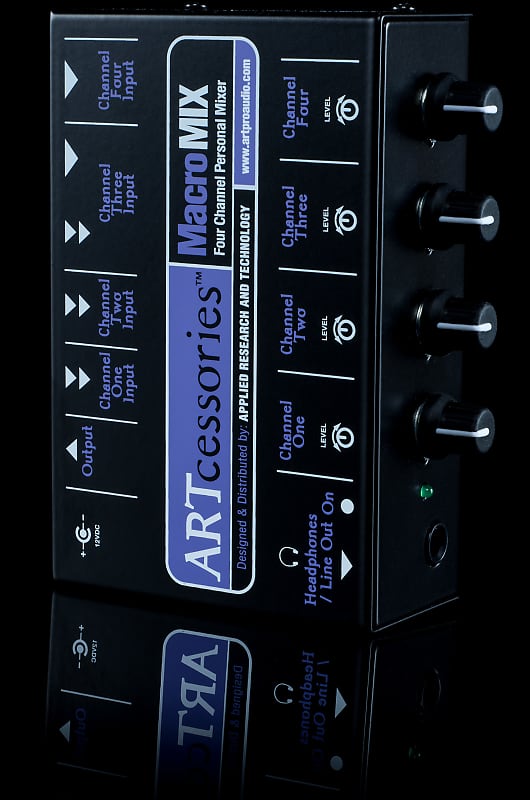 MacroMIX – Four Channel Personal Mixer – ART Pro Audio