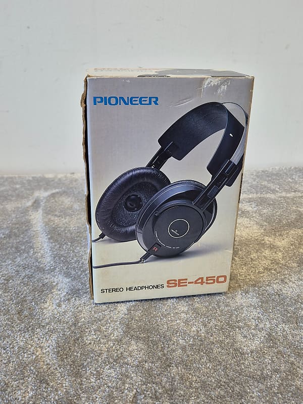 Pioneer SE-450 - Open-Type Stereo Headphones w/ Original Box  			