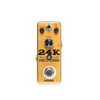 Outlaw 24K Reverb Guitar Pedal OPEN BOX image 1