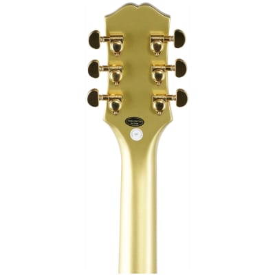 Epiphone Uptown Kat ES Electric Guitar, Topaz Gold Metallic image 8