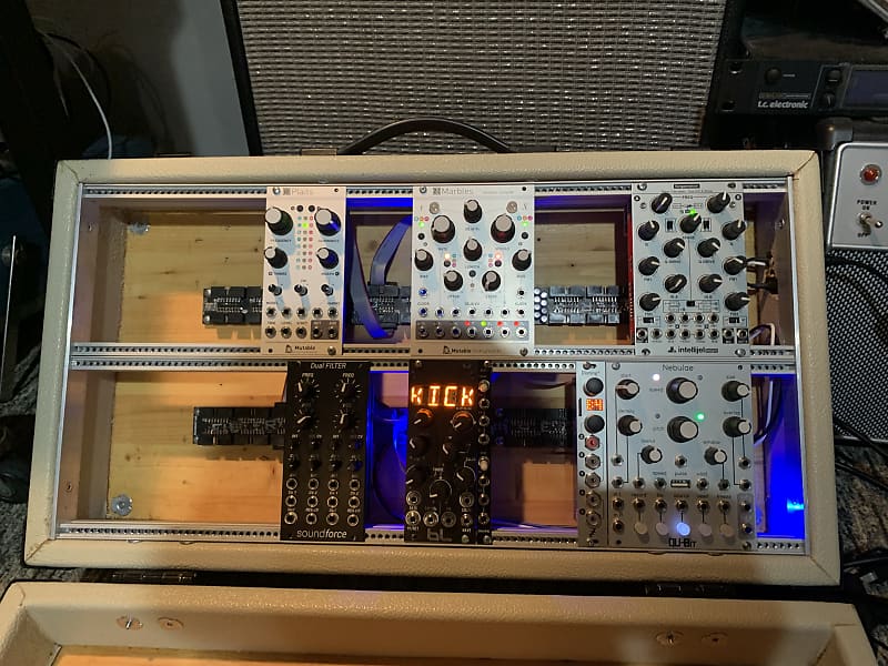 6u 104hp eurorack case w/Konstant Labs Power