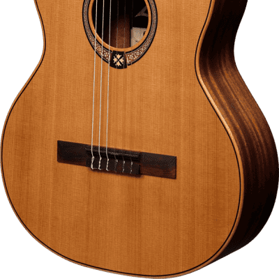 LAG OC170CE Occitania OC170 Classical cutaway electroacoustic, New, Free Shipping image 2