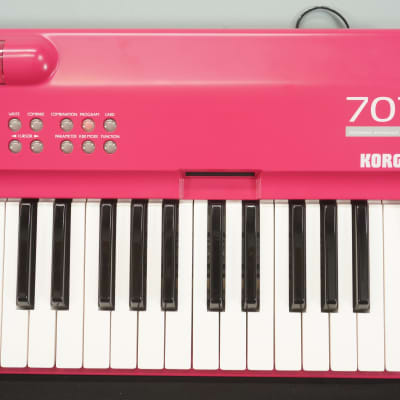 Korg 707 Pink FM 80's Digital Performing Synthesiser With