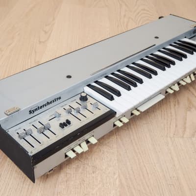 1970s Farfisa Syntorchestra Vintage Analog Polyphonic Synthesizer Italy image 1