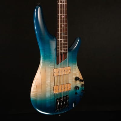 Ibanez SR Premium 4str Bass, Caribbean Islet Low Gloss 9lbs 3.3oz image 4