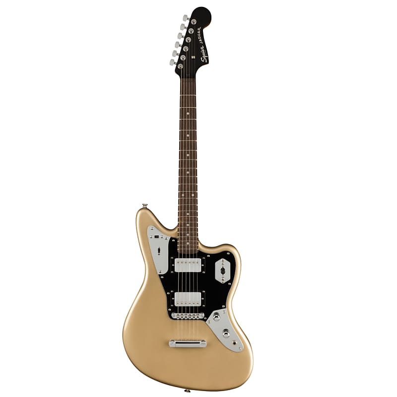 Squier Contemporary Jaguar HH Electric Guitar, Laurel FB, Shoreline Gold image 1