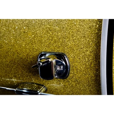 C&C Drum Co Player Date I Big Beat Shell Pack - Yellow Glass Glitter image 12