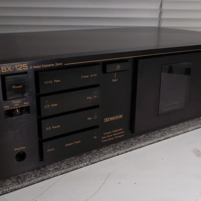1985 Nakamichi BX-125 Stereo Cassette Deck New Belts & Serviced 05-2023 Super Clean Excellent Condition #861 image 4