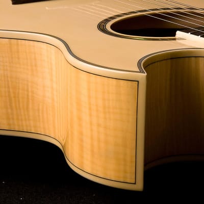 Washburn EA20 Festival Series Florentine Cutaway Flame Maple Top 6-String Acoustic-Electric Guitar image 6