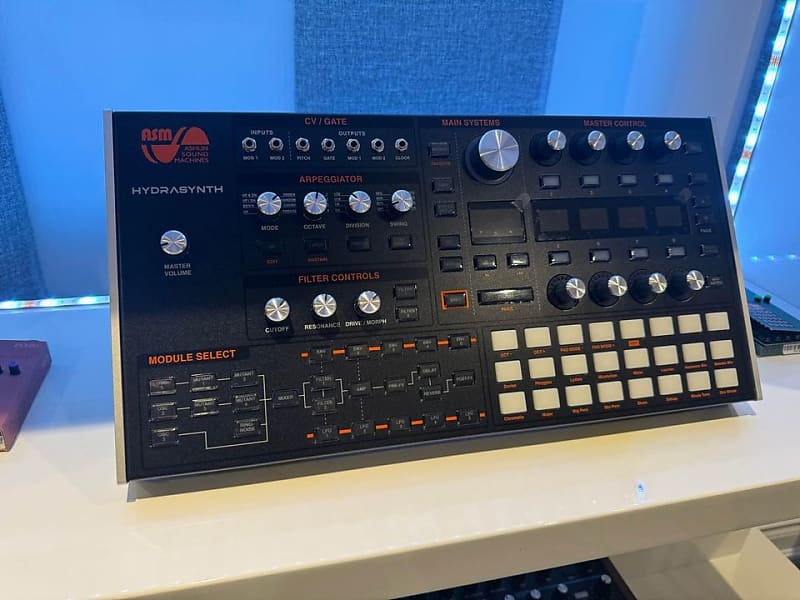 ASM Hydrasynth Desktop Polyphonic Synthesizer 2020 Black Reverb