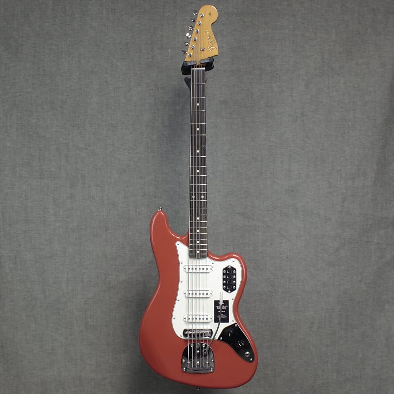 Fender Vintera II 60's Bass VI- Fiesta Red image 1