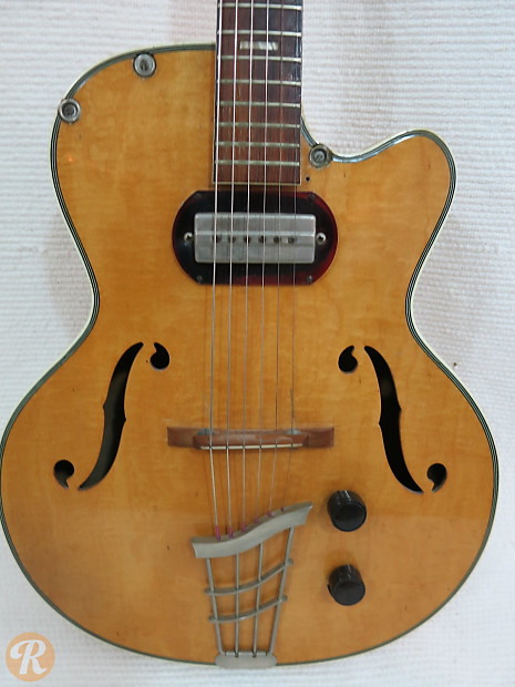 Harmony H65 Archtop Natural image 1