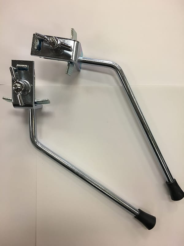 DANMAR Percussion Products BASS DRUM SPURS Clamp on Rim, Reverb