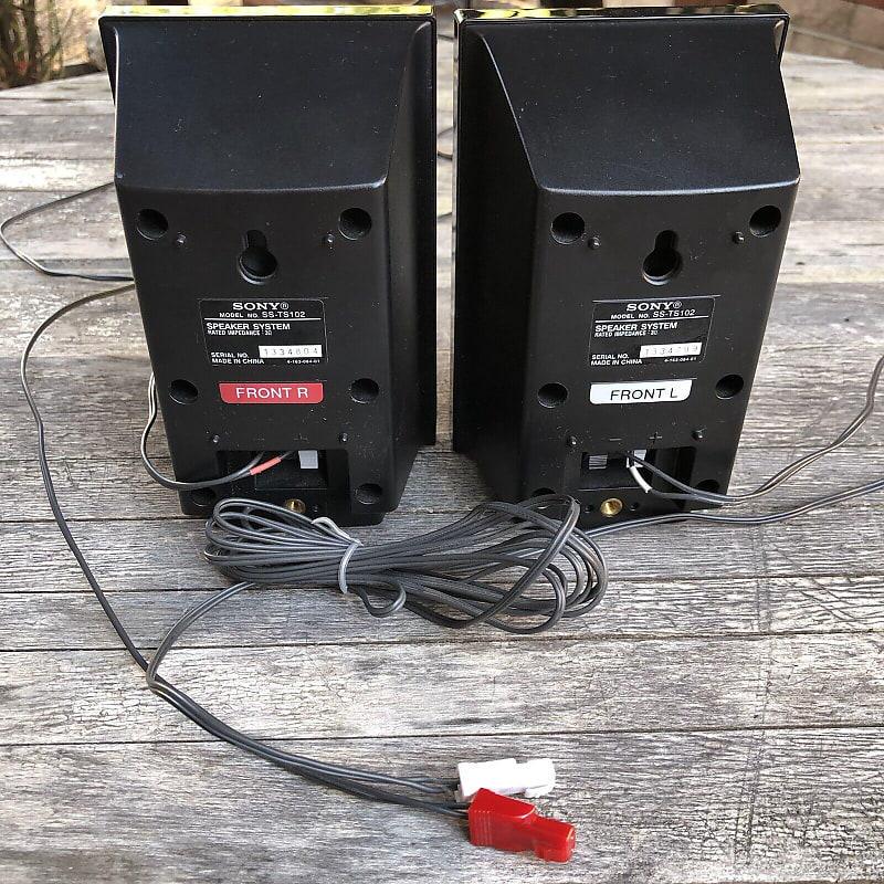 Sony Sony Model SS-TS102 FRONT L R Speakers System For