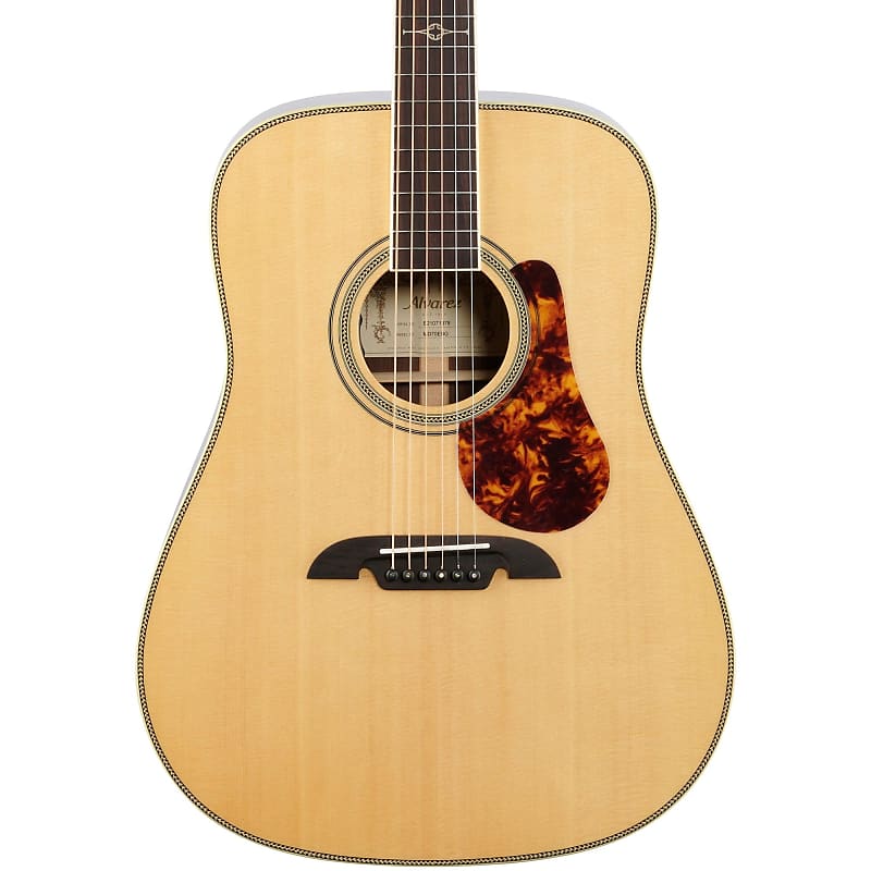 Alvarez Masterworks Bluegrass Dreadnought Acoustic-Electric Guitar, Blemished image 1