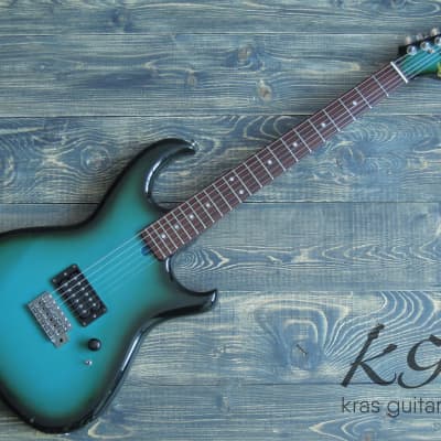 Aria Pro II Rs Inazuma V 1983 Blue Black Sunburst | Reverb