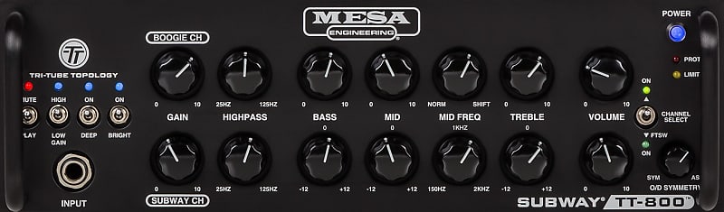 Mesa Boogie 6.TT8 TT800 2 Channel 800 Watt Hybrid Head image 1