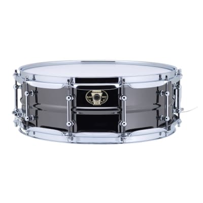 Ludwig LW5514C Black Magic 5.5x14" Brass Snare Drum with Chrome Hardware