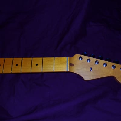 THIN 21 Medium Fret Closet Classic 9.5 C  Stratocaster Allparts Fender Licensed vintage maple neck image 1
