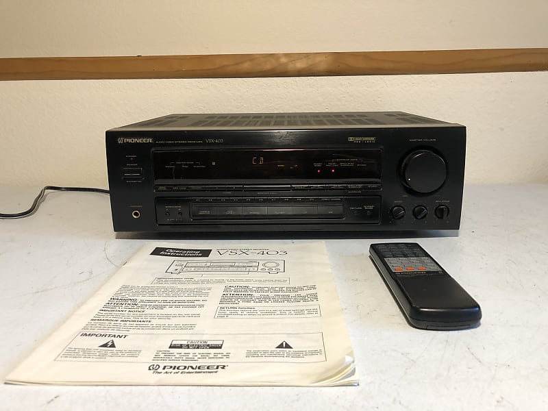Pioneer VSX-403 Receiver HiFi Stereo Vintage 5.1 Channel | Reverb