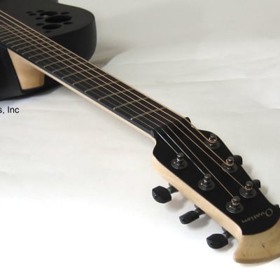 Ovation Elite Acoustic/Electric Guitar - Black Solid Spruce image 7