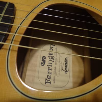 Kramer Ferrington JS-2 Jumbo Acoustic / Elec *rare*  1990-91 natural blonde image 6