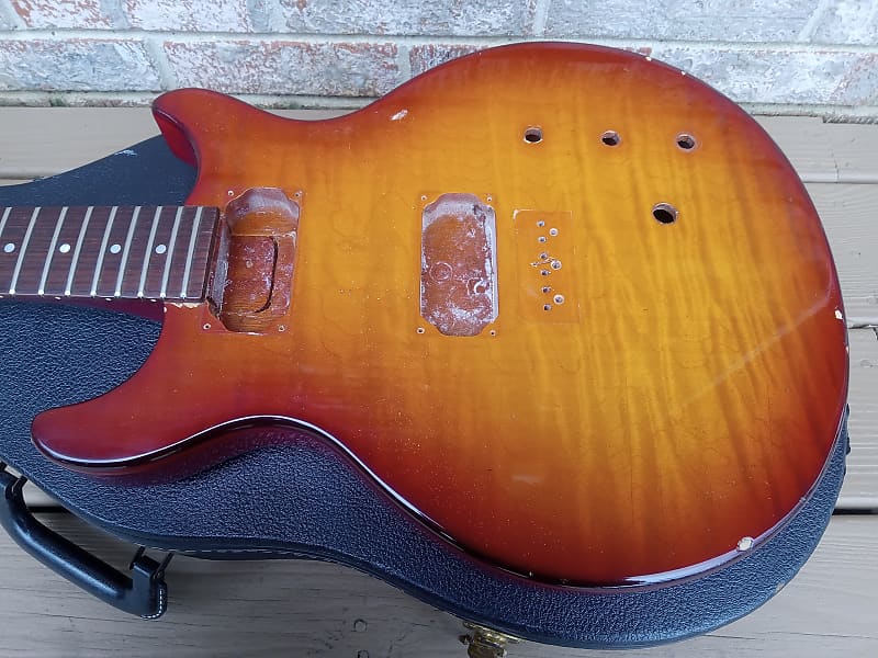 Vintage 1982 Hamer Special Electric Guitar Husk Project w/ Original Hardshell Case! image 1