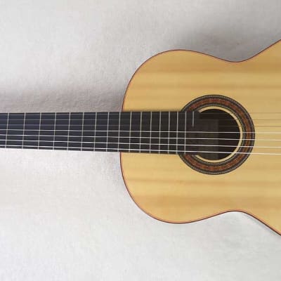 Milagro MPS7 Spruce/Rosewood 7-String Classical Harp Guitar w/All-Solid Woods, Custom Case!! image 3