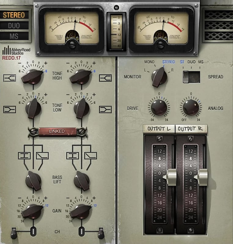 Waves Abbey Road REDD Consoles	 (Download) <br>Three Classic Tube Console Strips: The Crunchy 60s POP Sound image 1