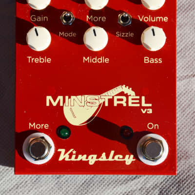 Kingsley MINSTREL V3 オーバードライブ Kingsley Minstrel V3 Tube Overdrive | Reverb Italia