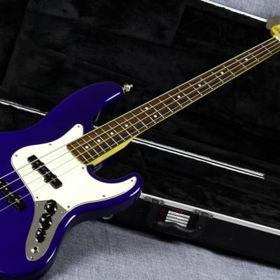 Fender  American LongHorn Boner Jazz Bass  1992 Deep Blue image 3