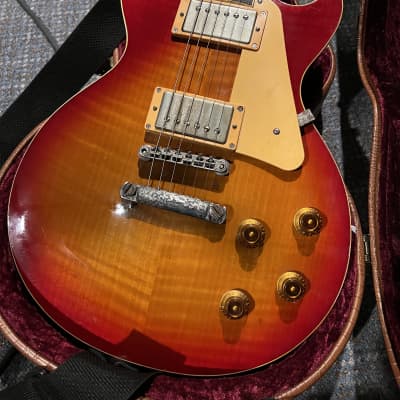 Burny RLG-90 Les Paul 1980s Cherry Sunburst | Reverb