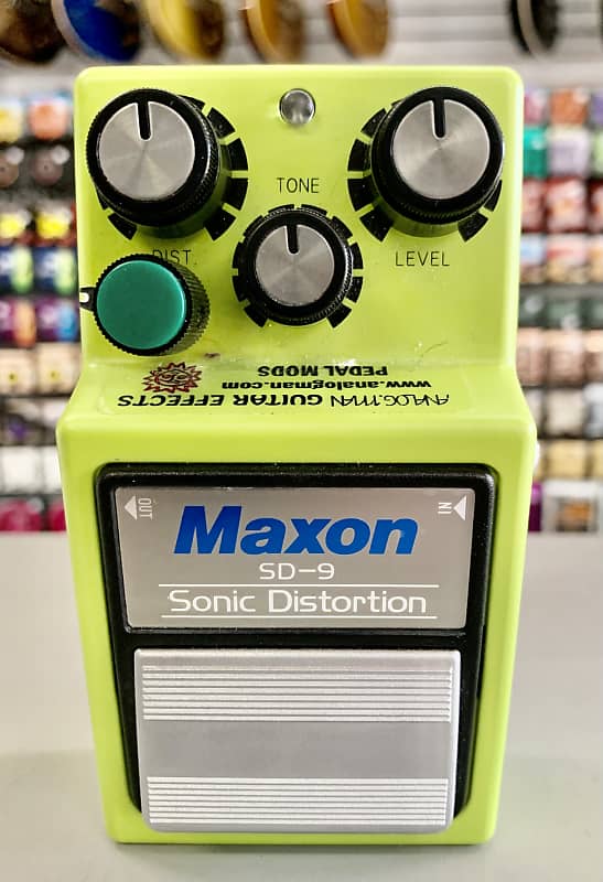 Maxon SD9 Sonic Distortion Analogman Mod