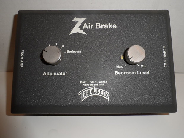 Dr. Z Trainwreck Airbrake Air Brake Master Volume Attenuator Power Soak Amp  Vintage Logo S/N 1228