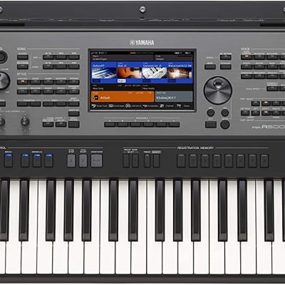 Yamaha PSR-A5000 61-Key Arranger Workstation 2023 - Black image 1