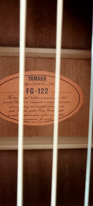 YAMAHA  FG-122　1970年代　日本製 YAMAHA FG-122 FOLK GUITAR 1976 – Neil Ta Music
