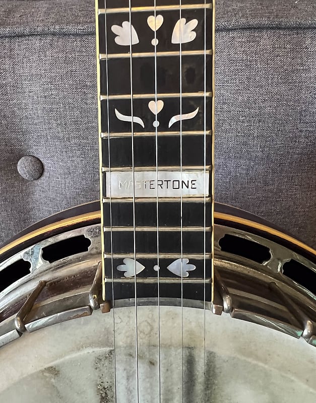 Gibson Mastertone TB-3 with conversion 5 string neck 1927 - Natural image 1