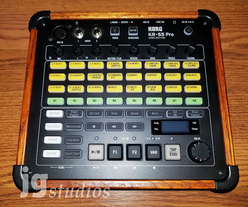 KORG KR-55Pro フットスイッチ VFS5 付き Korg KR-55 Pro with Vox VFS5 Footswitch Like New! Nice