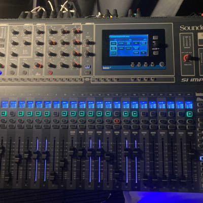 Soundcraft Si Impact 32-Channel Digital Mixer 2010s - Black image 1