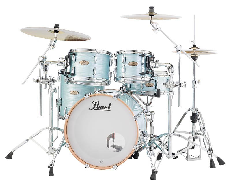 Pearl Session Studio Select Series 4-piece shell pack ICE BLUE OYSTER STS904XP/C414 image 1