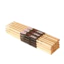 On Stage Hickory Wood Drum Sticks 7A Wood Tip (12 pair)