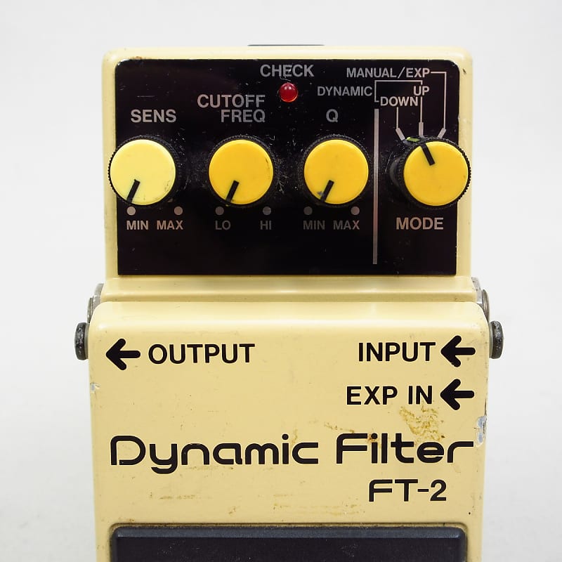 BOSS FT-2 Dynamic Filter Aut Wah 1986 Vintage Guitar Pedal