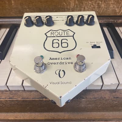 Visual Sound Route 66 Overdrive Compressor Pedal | Reverb