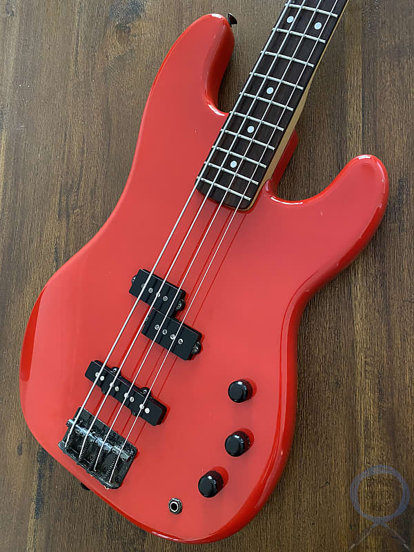 Fender Jazz Bass, Special, P/J Pickups, Red, 1986 Vintage