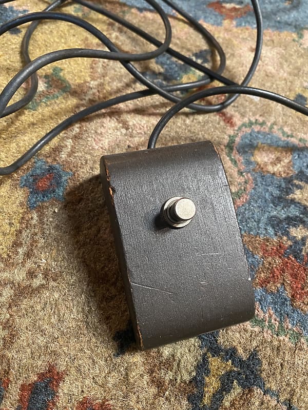Original wooden Gibson tweed amp footswitch Ga40 Ga 79 Reverb