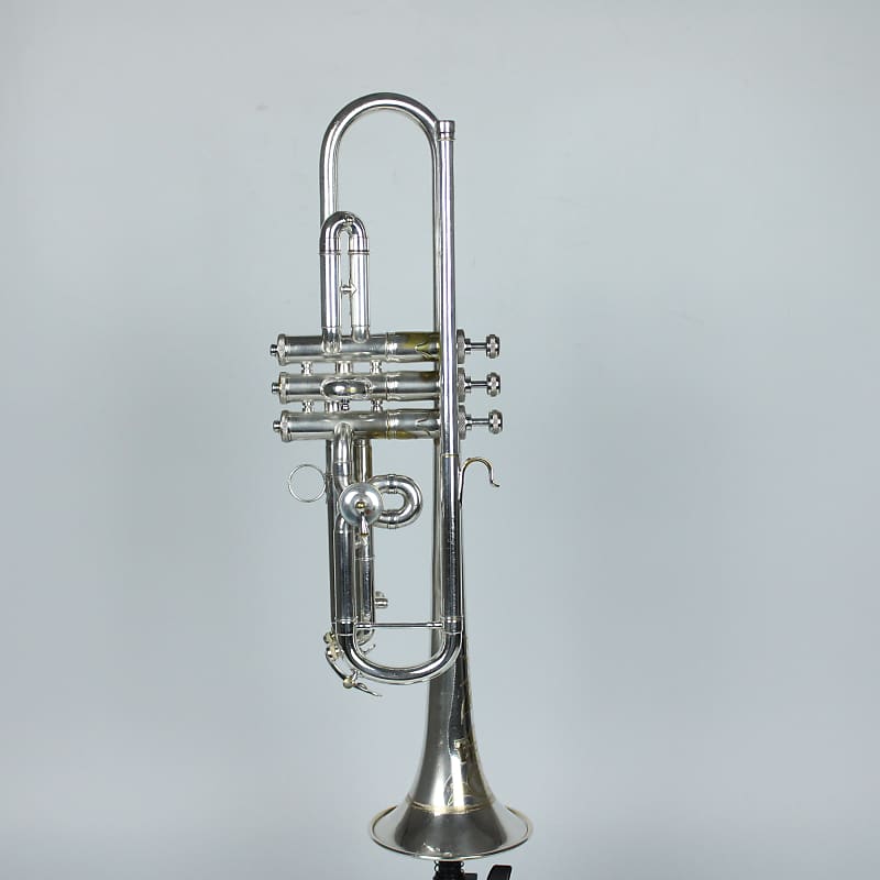 Buescher True Tone LP R 10-22 Bb/A Trumpet Silver/Gold *VINTAGE* 1923