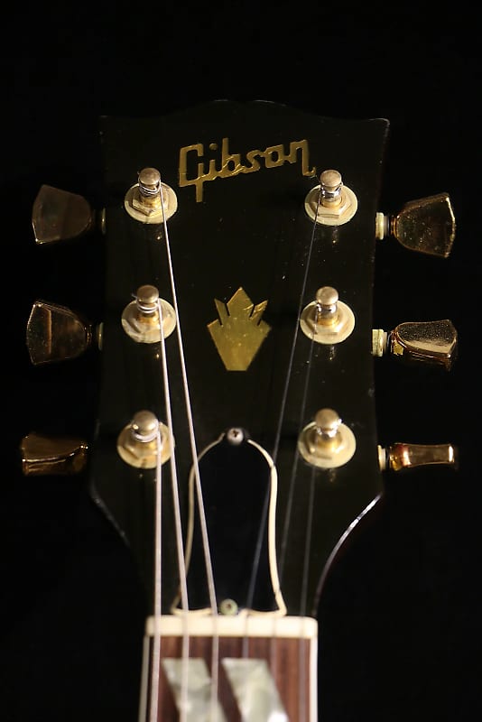 1976年製Gibson ES-175Tレアギター状態良好刻印PAF Gibson ES-175T 1976 Wine Red /Solid Black Rosewood FB /E