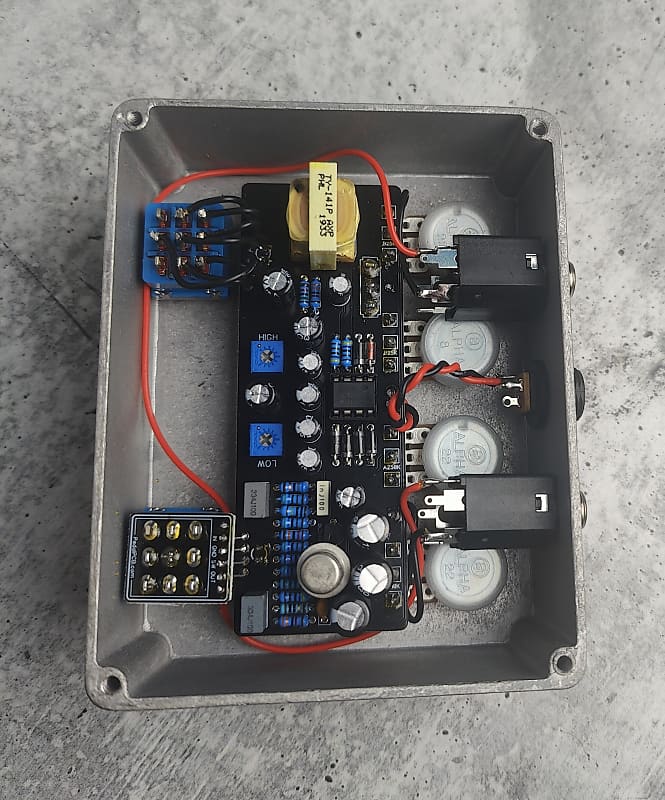 PedalPCB DuoCast Preamp 2020s - Silver Hudson Broadcast